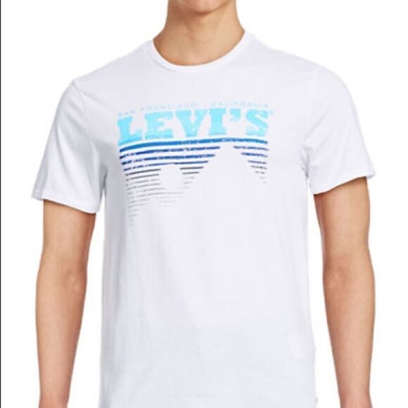 Levi's Peak Gradient Graphic T-shirt-black-medium - Picture 1 of 2